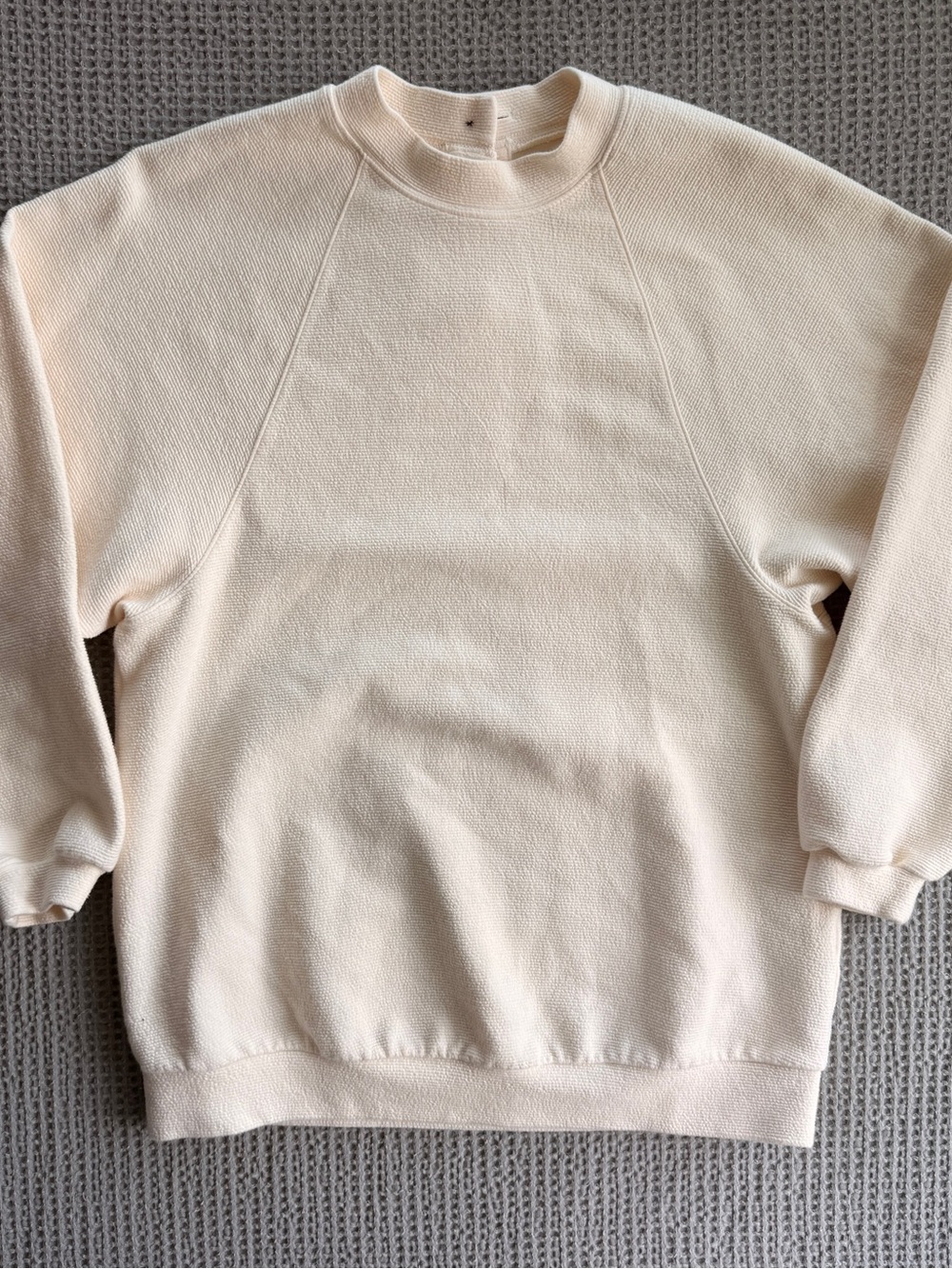 Madewell Men's Cream Crewneck Pullover